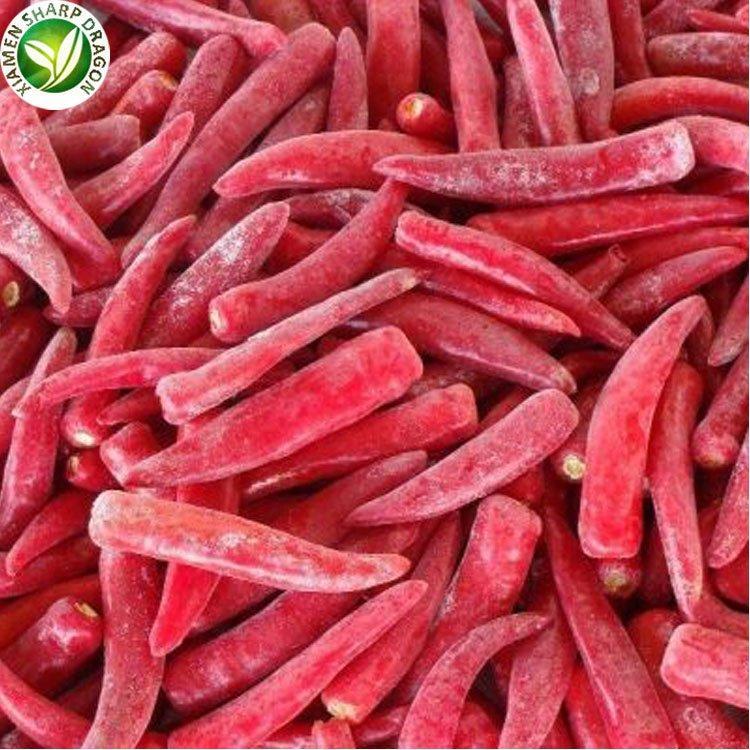 Замороженный перец чили красный IQF для кулинарии (арт. 26-1302054)