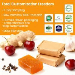 Жевательные пастилки с куркумой 400мг с черным перцем и имбирем для поддержки суставов (арт. 26-1002003)