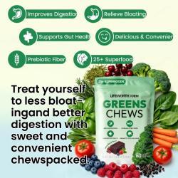 Жевательные пастилки с пробиотиками и клетчаткой для пищеварения (арт. 26-1002004)