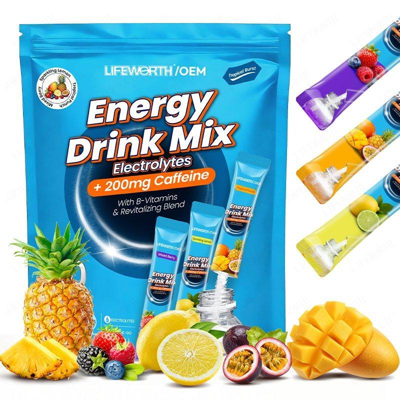 Энергетический напиток порошок 0 сахар 200 мг кофеина (арт. 26-1002038)