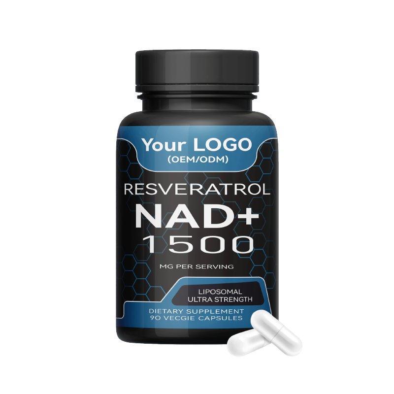 Комплекс капсул NAD+ с липосомальным ресвератролом и CoQ10 для поддержки клеток (арт. 26-1002106)