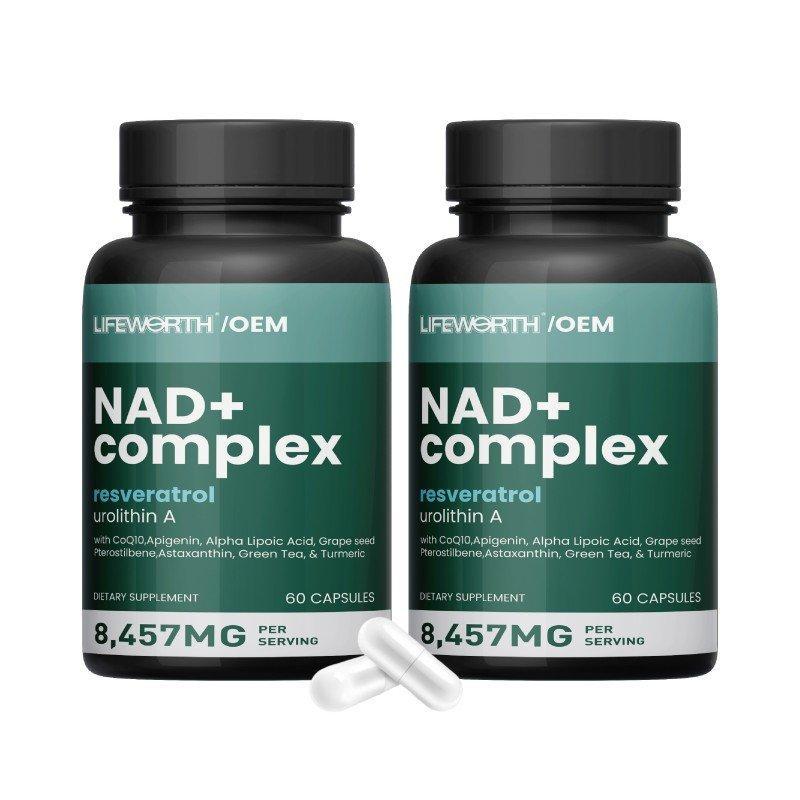 Добавка липосомальная 1500мг NAD с ресвератролом для здоровья клеток (арт. 26-1002114)