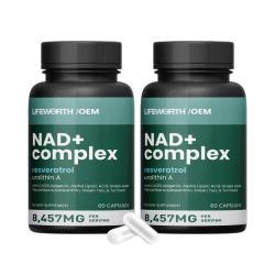 Добавка липосомальная 1500мг NAD с ресвератролом для здоровья клеток (арт. 26-1002114)