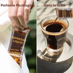 Кофе жидкий темный шоколад эспрессо 0 сахара для напитков (арт. 26-1002244)