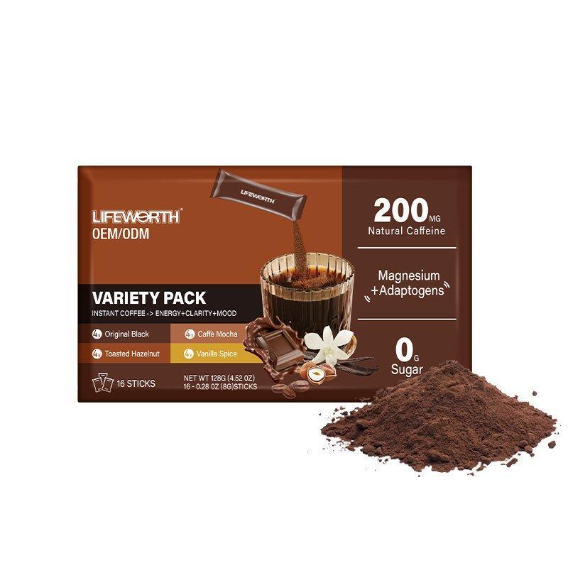 Кофе растворимый с грибами lions mane и магнием для ясности (арт. 26-1002286)