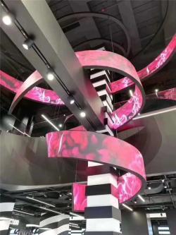 Дисплей LED гибкий цилиндрический P3.076 P4 для помещений (арт. 26-2002100)