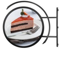 Экран LED круглый двусторонний 600мм для рекламы (арт. 26-2002109)