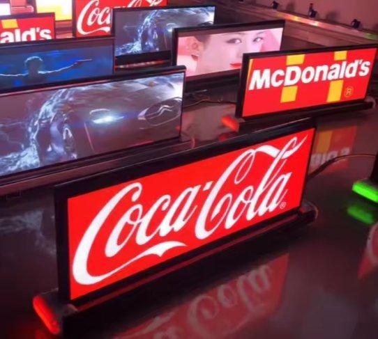 Экран светодиодный P2.5 P3 P4 P5 для крыши автомобиля (арт. 26-2002114)