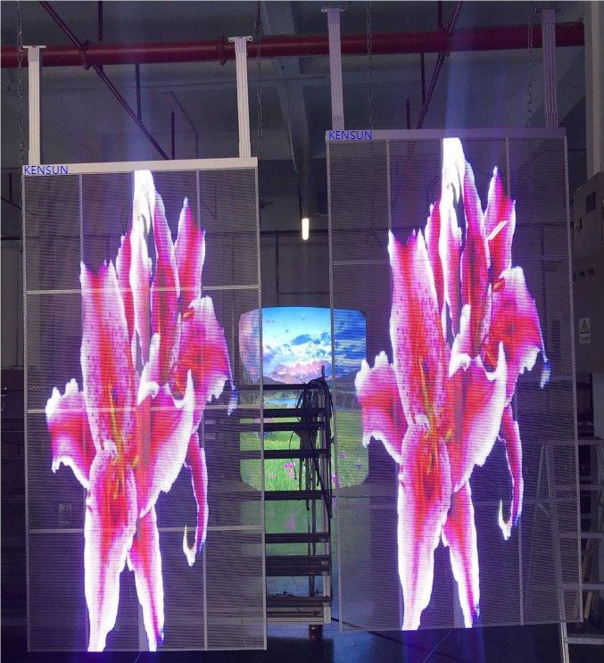 Дисплей LED стеклянный прозрачный 1мx1м для помещений (арт. 26-2002194)