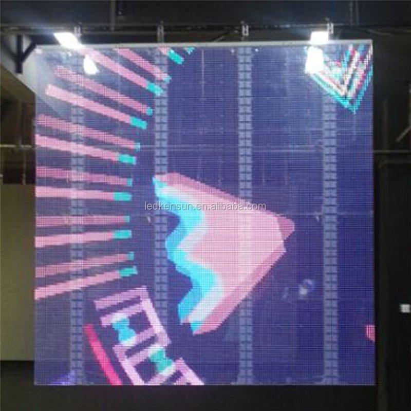 Дисплей LED прозрачный изогнутый для рекламы (арт. 26-2002196)