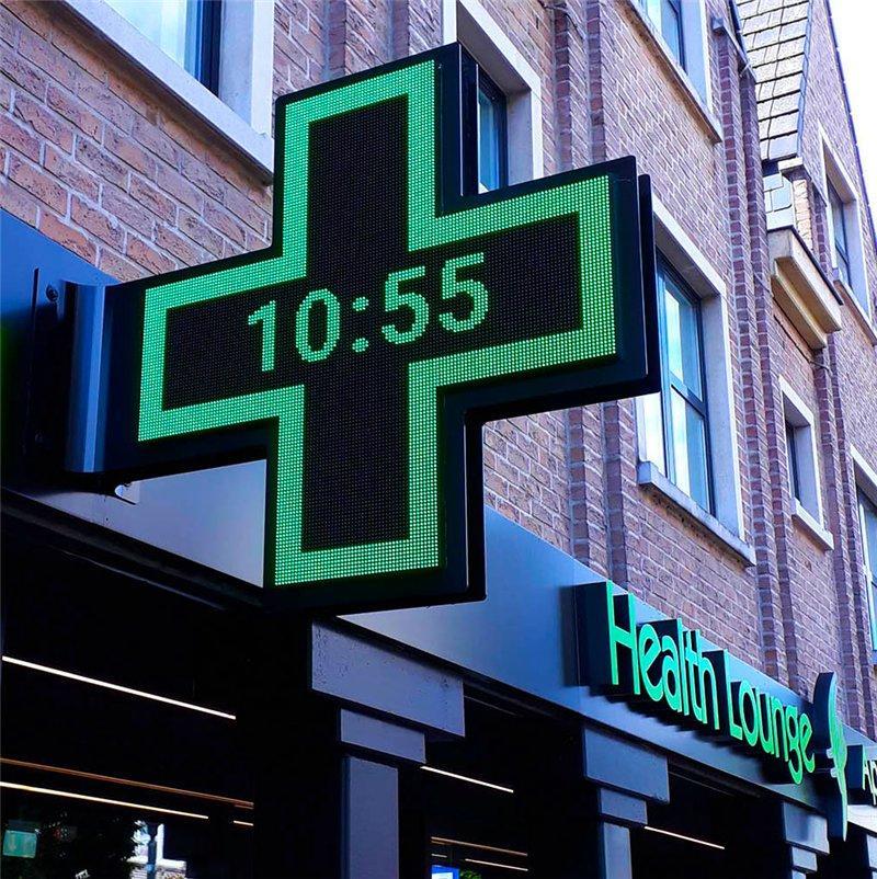 Экран LED двусторонний P8 1536x1536 мм для улицы (арт. 26-2002206)