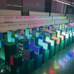 Экран LED крест двухсторонний водонепроницаемый 960x960мм (арт. 26-2002212)