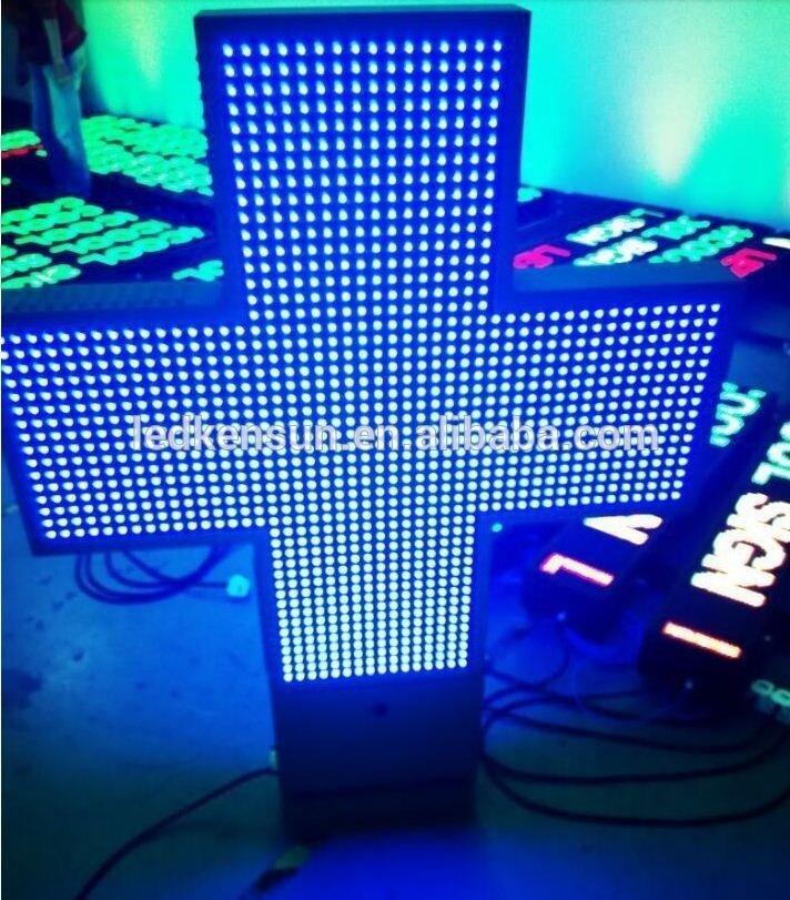 Дисплей светодиодный зеленый двусторонний водонепроницаемый для улицы (арт. 26-2002213)