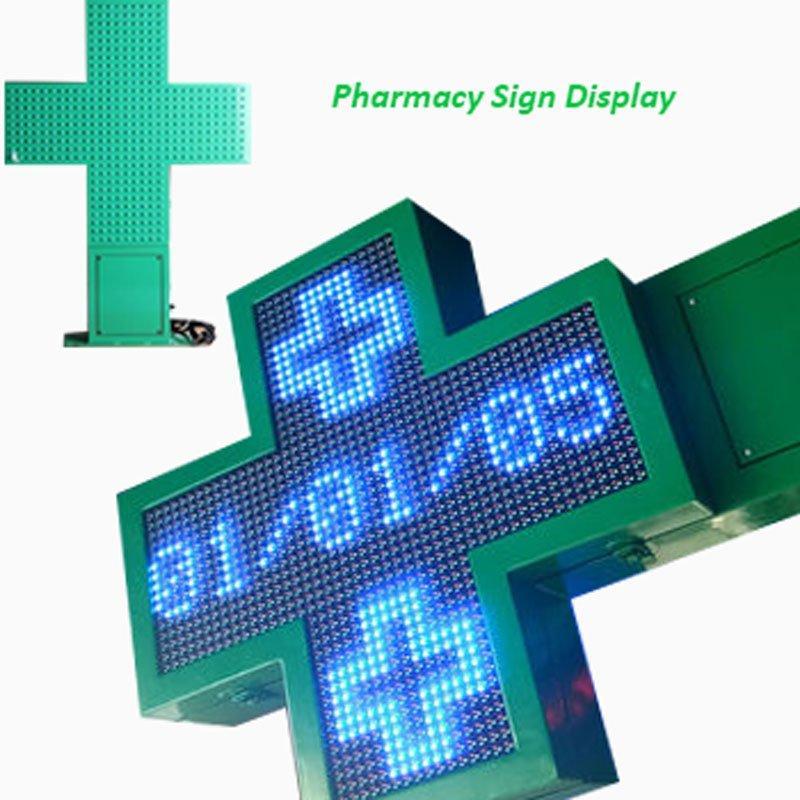 Знак аптеки LED водонепроницаемый 960x960 мм для улицы (арт. 26-2002215)