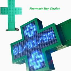 Знак аптеки LED водонепроницаемый 960x960 мм для улицы (арт. 26-2002215)