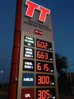 Светодиодный экран 10 дюймов 8.888 для АЗС с wifi (арт. 26-2002251)