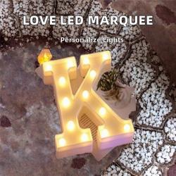 Лампа LED буквы 3ft 4ft 5ft для свадьбы и праздников (арт. 26-2002267)