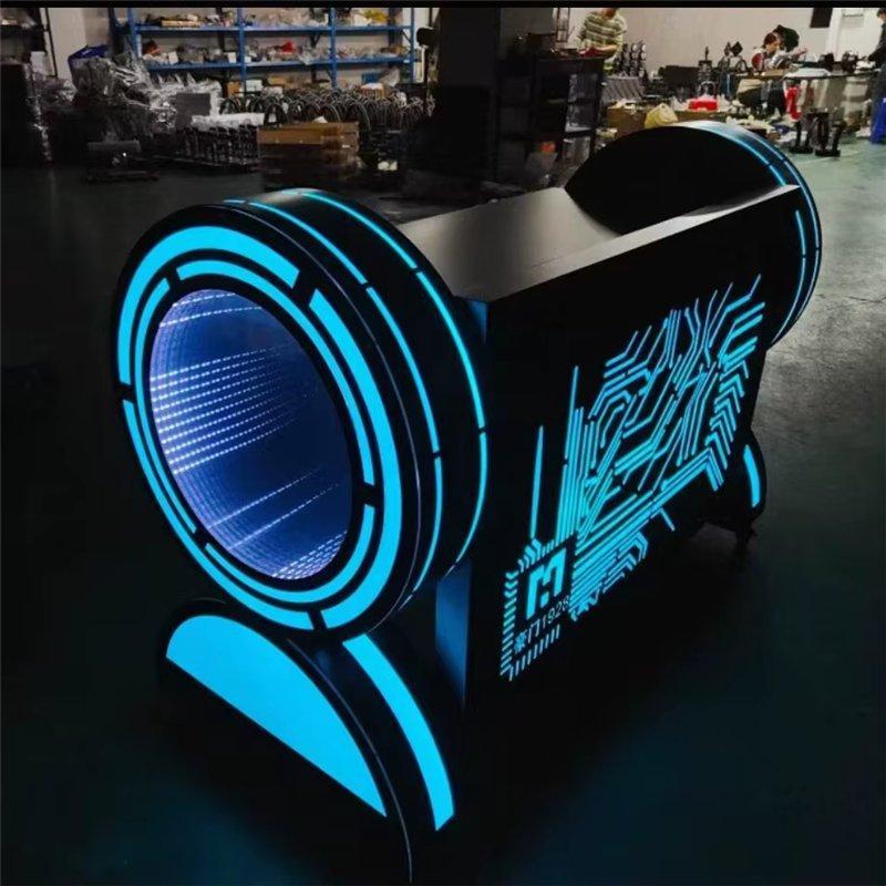 Дисплей DJ booth LED круглый для ночного бара (арт. 26-2002276)