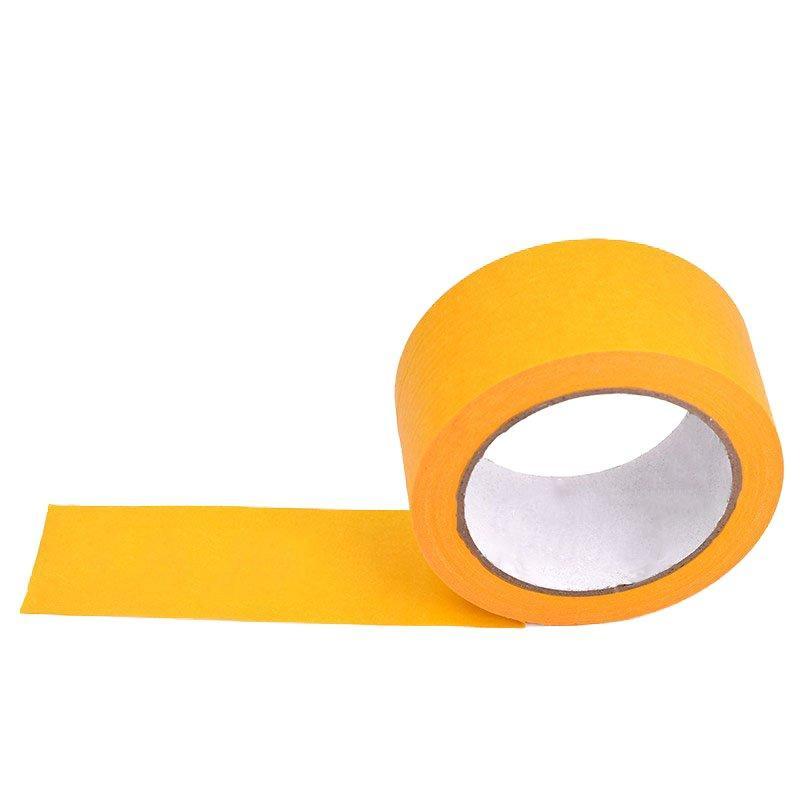 Малярная лента оранжевая ПВХ термостойкая для авто и улицы (арт. 26-1902162)