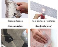 Лента бутиловая алюминиевая водонепроницаемая для крыши (арт. 26-1902202)