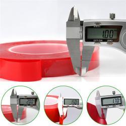 Лента акриловая прозрачная двусторонняя водостойкая для упаковки (арт. 26-1902229)