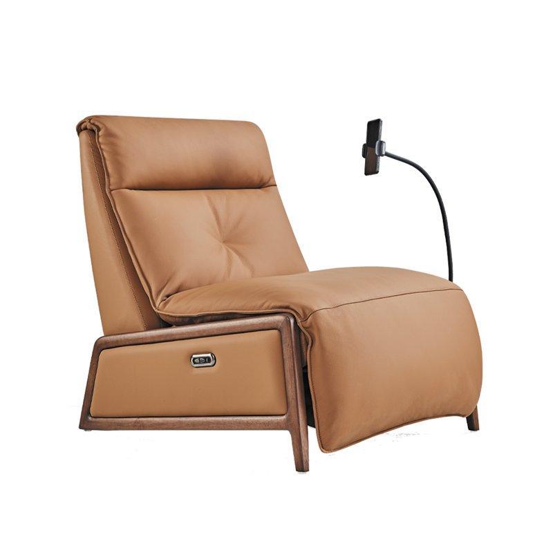 Кресло-реклайнер электрическое кожа массаж для отдыха (арт. 26-2102017)