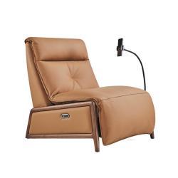Кресло-реклайнер электрическое кожа массаж для отдыха (арт. 26-2102017)