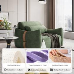 Диван-кровать электрический складной тканевый для гостиной (арт. 26-2102026)