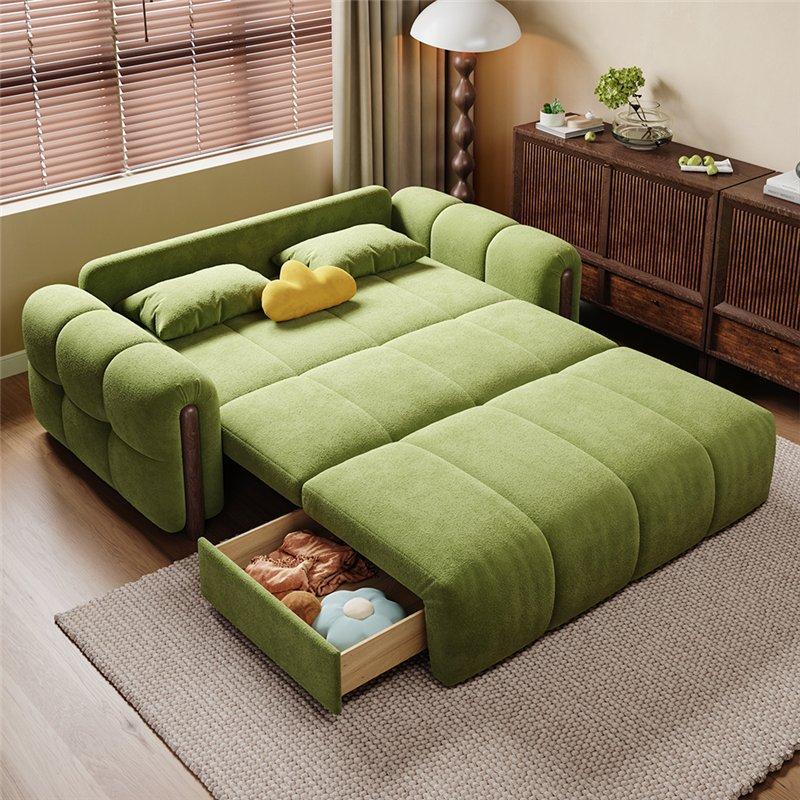 Диван-кровать электрический раскладной с пультом для гостиной (арт. 26-2102027)