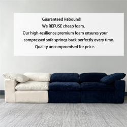 Диван модульный из плотной пены для гостиной (арт. 26-2102039)