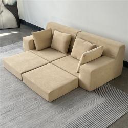 Диван-кровать модульный с наполнителем из пены и губки (арт. 26-2102043)