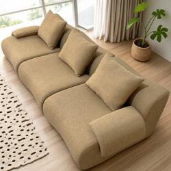 Диван трансформер из поролона с обивкой для дома (арт. 26-2102086)