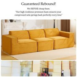 Диван-кровать с откидной спинкой и наполнителем из губки для дома и школы (арт. 26-2102088)