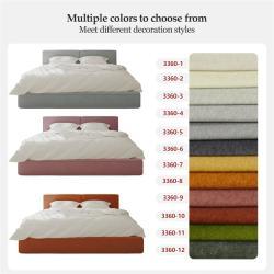 Кровать модульная с обивкой из ткани и поролоном (арт. 26-2102092)