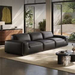 Диван модульный кожаный для гостиной (арт. 26-2102108)