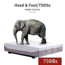 Кровать двуспальная с электроприводом и металлическим каркасом (арт. 26-1702015)