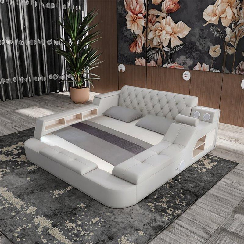 Кровать металлическая регулируемая многофункциональная для дома (арт. 26-1702017)