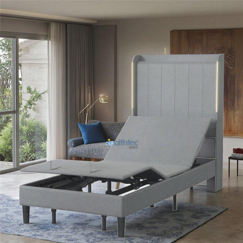 Кровать электрическая многофункциональная с изголовьем для спальни (арт. 26-1702021)