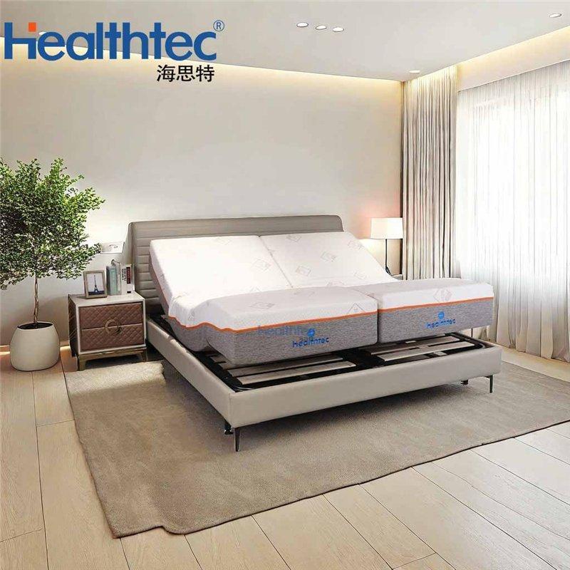 Кровать металлическая регулируемая односпальная или двуспальная для дома (арт. 26-1702022)