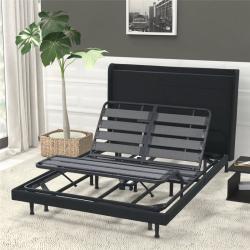 Кровать металлическая двуспальная регулируемая электрическая для сна (арт. 26-1702027)