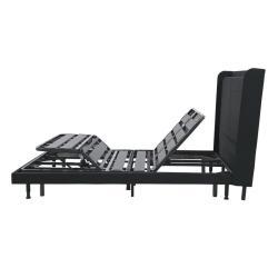 Кровать металлическая двуспальная регулируемая электрическая для сна (арт. 26-1702027)