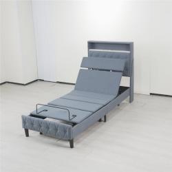 Кровать с изголовьем и USB, type-c, массажем (арт. 26-1702068)