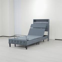 Кровать с изголовьем и USB, type-c, массажем (арт. 26-1702068)