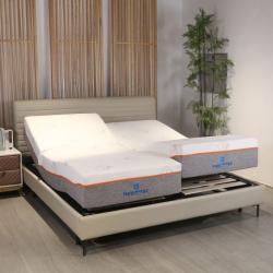 Кровать с матрасом металлическая регулируемая скрытая (арт. 26-1702069)