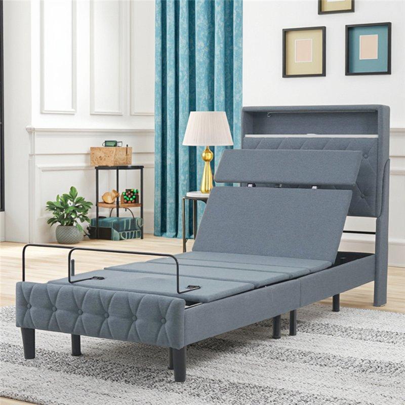 Кровать электрическая регулируемая с массажем для пожилых (арт. 26-1702077)