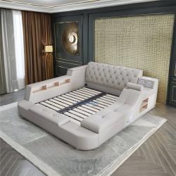 Кровать двуспальная мягкая с ящиками для спальни (арт. 26-1702081)