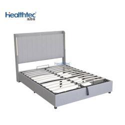 Кровать с мягким изголовьем и скрытым отсеком для спальни (арт. 26-1702097)