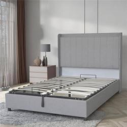 Кровать с мягким изголовьем и ящиками queen size (арт. 26-1702133)