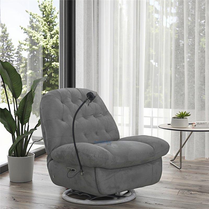 Кресло-реклайнер с электроприводом и поворотом на 270 градусов для отдыха (арт. 26-1702273)