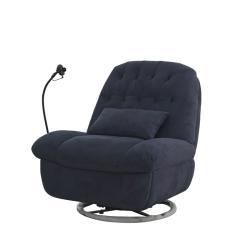 Кресло-реклайнер эргономичное большое с поворотом 270° для дома (арт. 26-1702276)